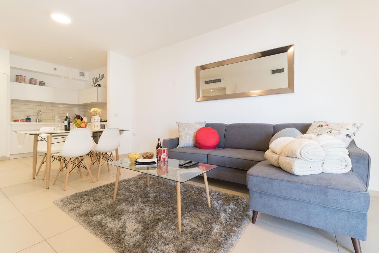 Luxury One-Bedroom Apartment/Parking In City Center Jerusalem Ngoại thất bức ảnh